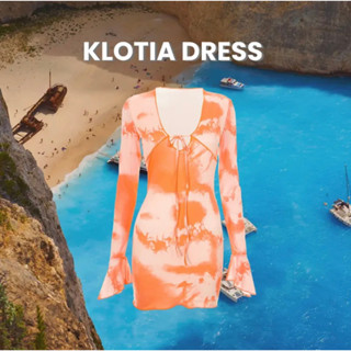 Atipashop - KLOTIA DRESS เดรส เดรสซีทรู เดรสสั้น แขนยาว