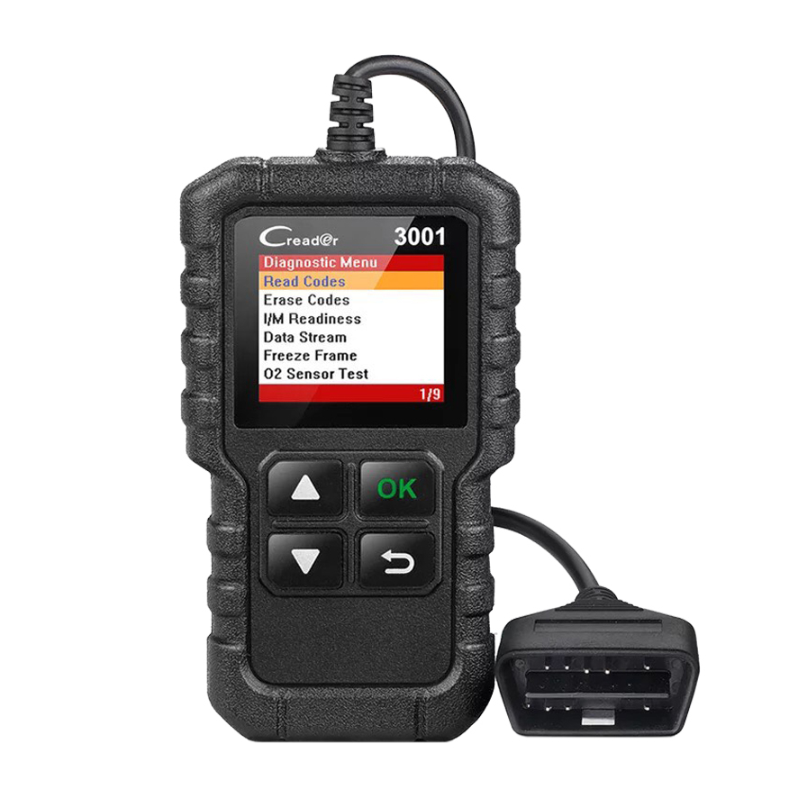 (มีใบกำกับภาษี) LAUNCH CR3001 (KS1539) เครื่องสแกนเนอร์ OBD2 วิเคราะห์ระบบเครื่องยนต์ (Update ฟรีตลอดชีพ)
