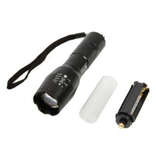 ไฟฉาย Zoomable 2600 Lumen 5 Mode Adjustable CREE XM-L T6 LED 18650 Flashlight