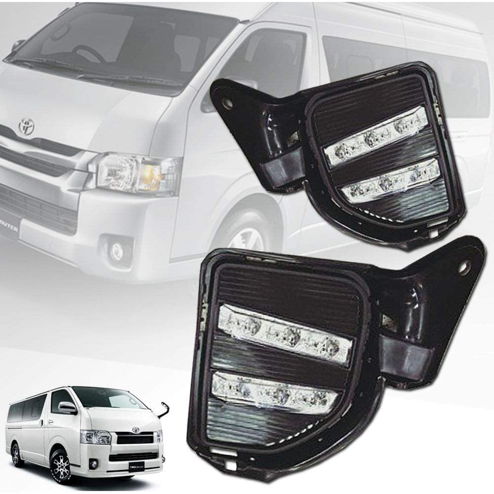 Hiaceไฟตัดหมอก ไฟ​ตัด​หมอก​ ไฟ​สปอร์ตไลท์ ไฟตัดหมอกเดย์ไลท์ รถตู้ TOYOTA Hiace 2014-2018 Hiace Fog L