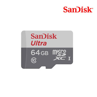 ไมโครเอสดีการ์ด 64GB MICRO SD CARD SANDISK ULTRA SDHC CLASS 10