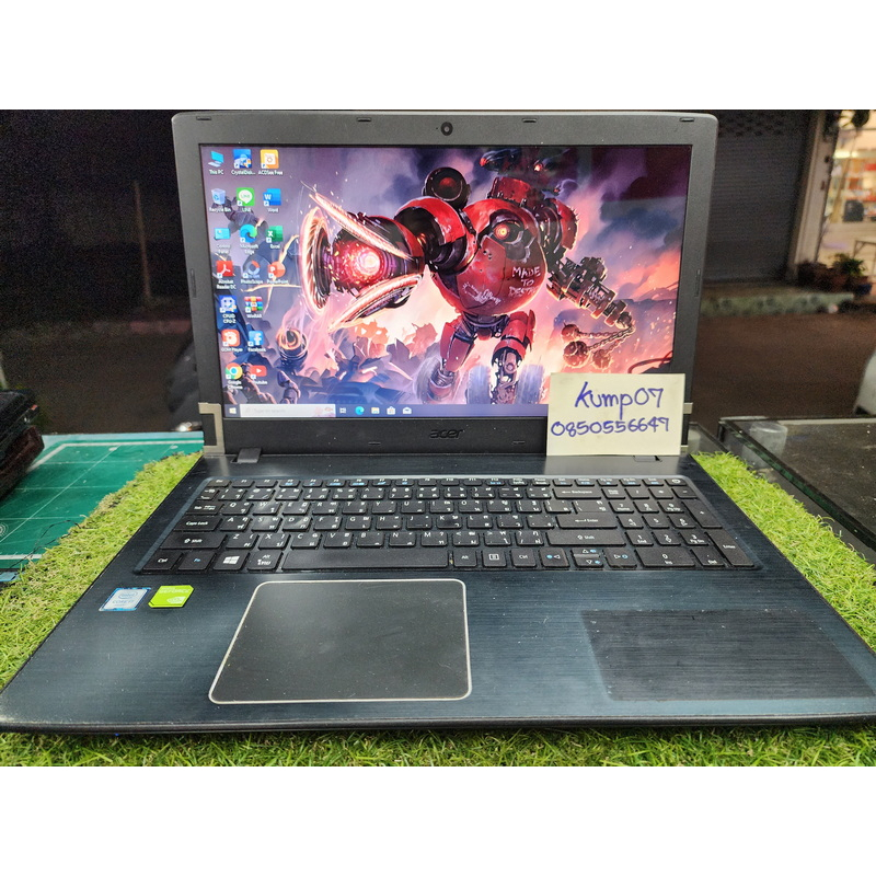 ขาย Notebook Acer Aspire E5-575G จอ 15 นิ้ว Core i7 RAM 8 HDD 1TB มือ2 สภาพดี มีการ์ดจอแยก 5900 บาท ครับ