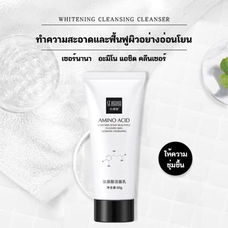 Senana โฟมล้างหน้า 60มล. แอนตี้-แอคเน่ โฟม อ่อนโยนต่อผิวหน้า ไม่แห้งตึง หลังล้างหน้า