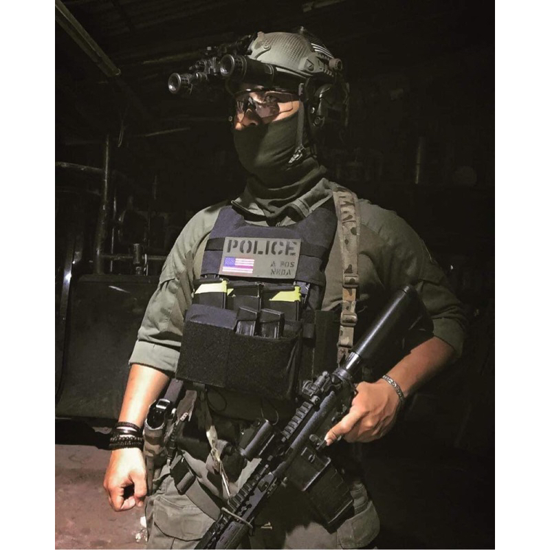 ชุดหน้า MK3 ติดเสื้อเกราะ fcsk jpc2.0 119 ferro v5