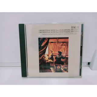 1 CD MUSIC ซีดีเพลงสากลBACH: ORCHESTRAL WORKS Nos.2&amp;3 HARNONCOURT   (K6E54)