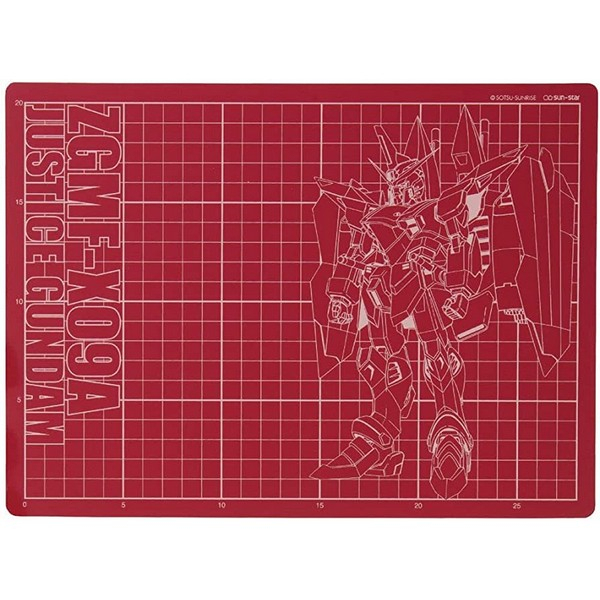 Sunstar Cutter Mat A4 ZGMF-X09A Justice Gundam S4139070 4901770674483 (แผ่นรองตัด)