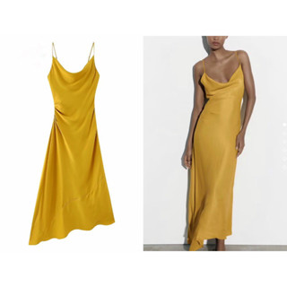เดรสกระโปรง Saffron Long Dress💛