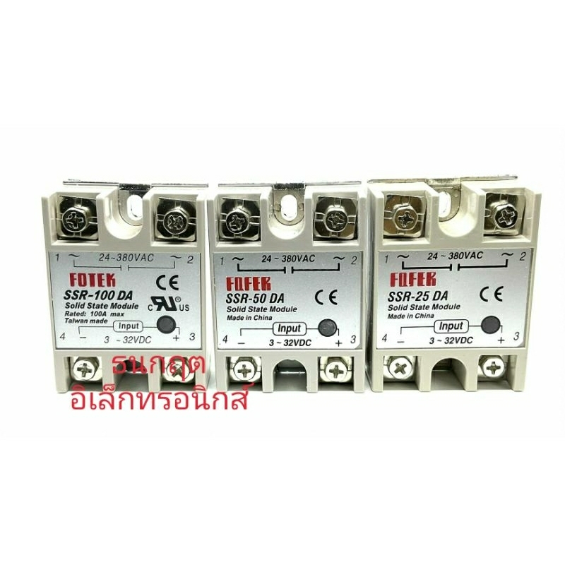 ￼SSR Solid State Module DC-AC  SSR10DA,  SSR25DA,  SSR40DA,  SSR50DA,  SSR75DA,  SSR100DA