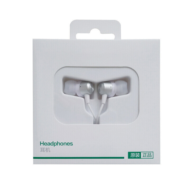 หูฟัง oppo MH130 3.5mm ไมโครโฟนในตัว ช่องทางซ้ายและขวา คุณภาพเสียง เปลือกโลหะ ของแท้  รับประกัน 1 ปี AA