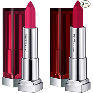 MAYBELLINE Color Sensational Mini Lip Kit C ลิปสติก 099 &amp; RD09 Set 1.5g x 2 [ส่งตรงจากญี่ปุ่น]