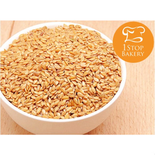 Organic Flax Seed Golden 500 g. / เมล็ดแฟลกซ์สีเหลืงทอง 500 กรัม