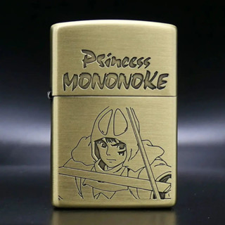 ZJP0081 Zippo NZ-38 PrincessMononoke StudioGhibli ซิปโป้ลิขสิทธิ์แท้จากญี่ปุ่น ของแท้ รับประกันตลอดชีวิต นำเข้าและจำหน่า