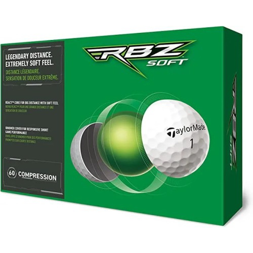 [11GOLF]  ลูกกอล์ฟ TaylorMade RBZ รหัสสิค้า N76290-NS TaylorMade Rocketballz Soft