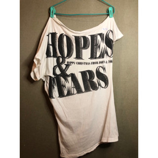 เสื้อดีไซน์โชว์ไหล่ไม่เท่ากันอก50