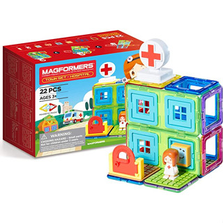 ของเล่น MAGFORMERS TOWN HOSPITAL SET เสริมพัฒนาการเด็ก