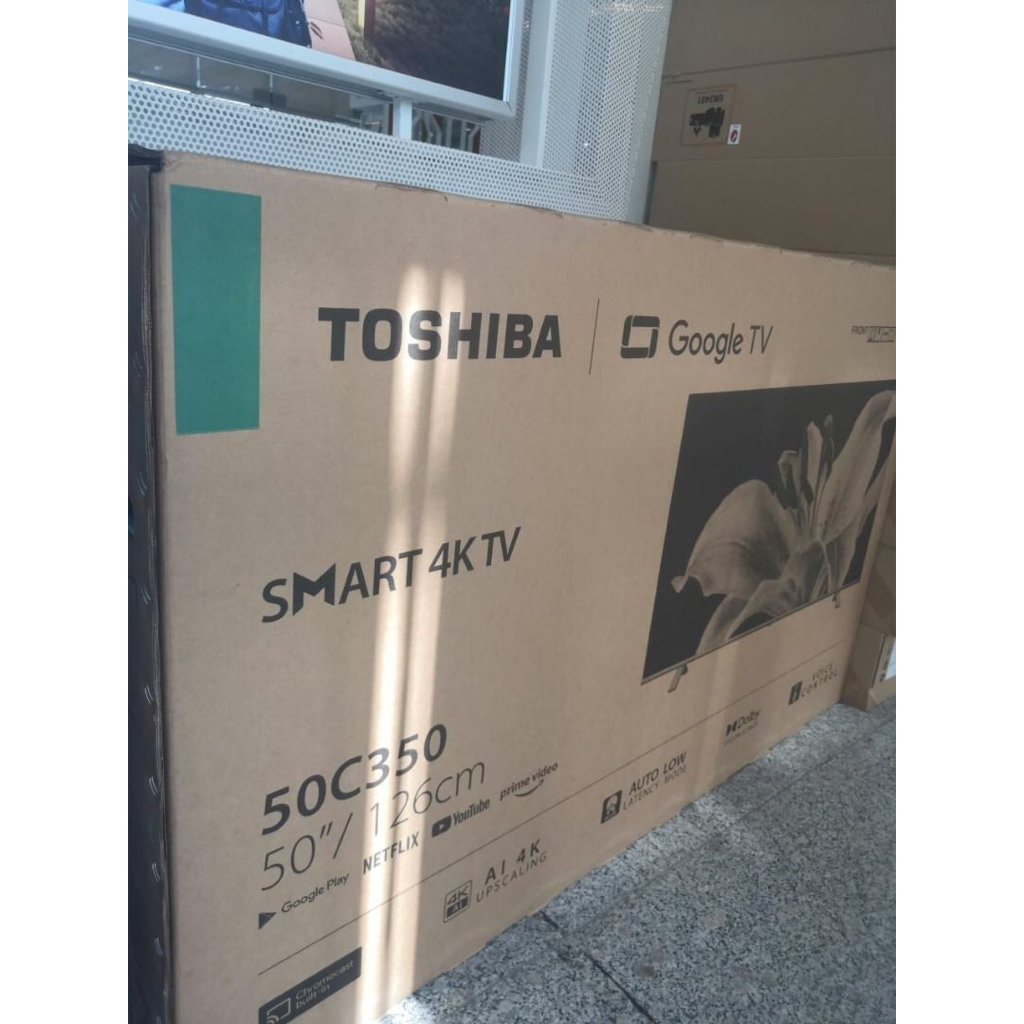 TOSHIBA สมาร์ททีวี 4K 50นิ้ว
