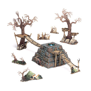 Warhammer AOS : Warcry : Gnarlwood Terrain (Nightmare Quest)