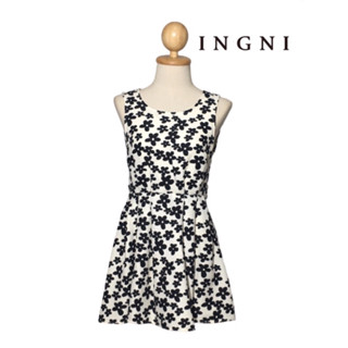 ชุดเดรสสั้น  มือสอง  Brand : INGNI