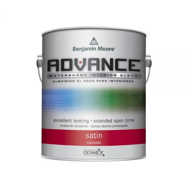 สีทาเฟอร์นิเจอร์ภายในกึ่งเงา Advance Satin (792) เบนจามินมอร์ Benjamin Moore สีทาบิวท์อิน ประตู วงกบ