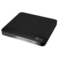 LG Electronics Slim Portable External DVD Burner DVDRW 8X ODD (GP50NB40) - Black