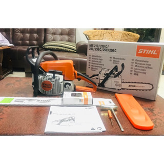 stihl ms250 บาร์โซ่18" เครื่องพร้อมทะเบียน +บาร์โซ่22"