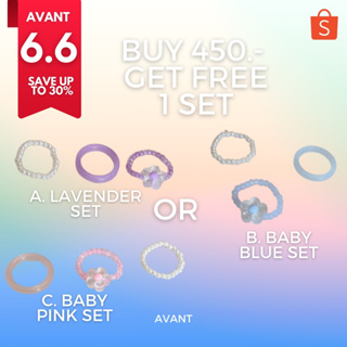 FREE GIFT 6.6 💫 Babe ring set (เมื่อช้อปครบ 450)
