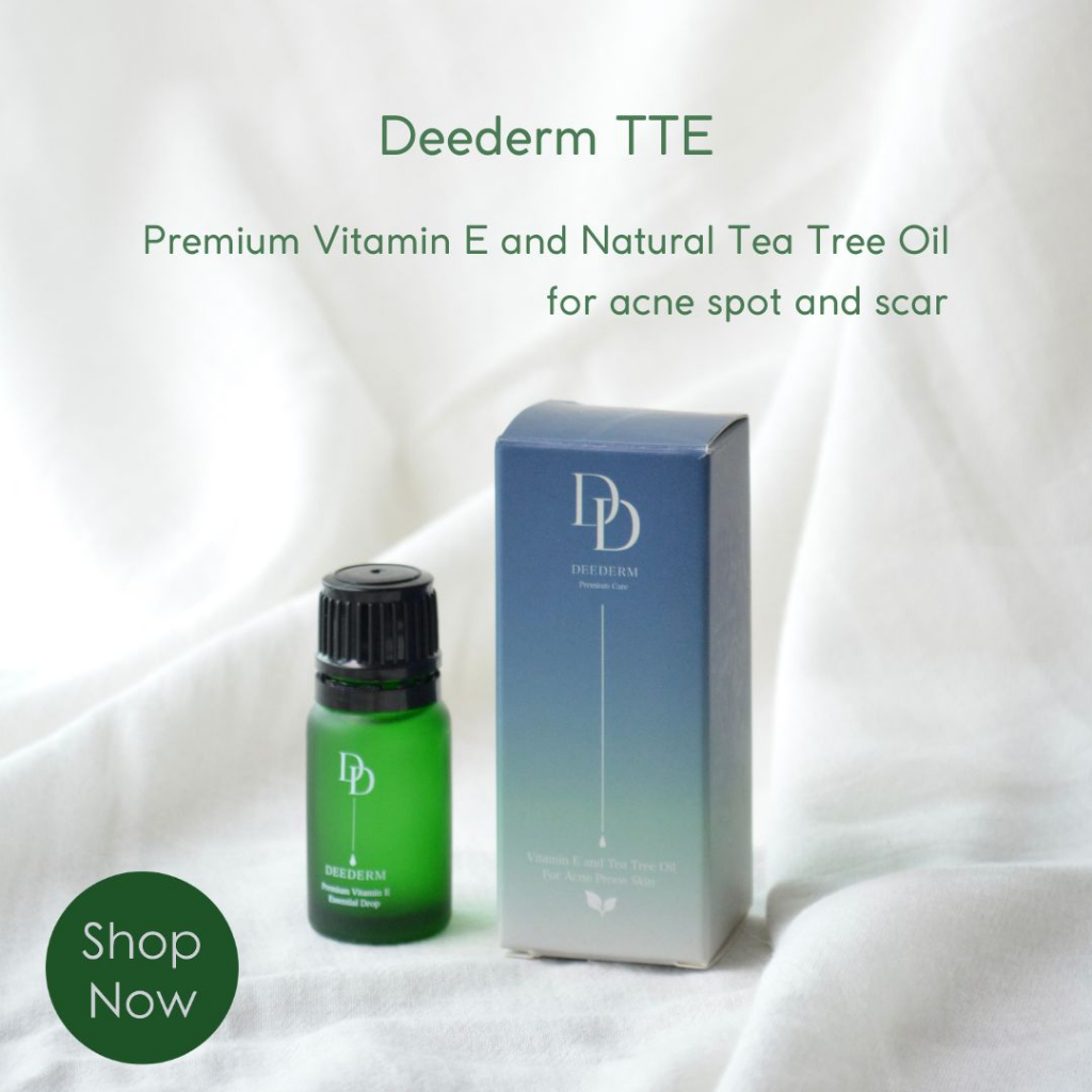 Deederm TTE Vitamin E and Tea Tree Oil
