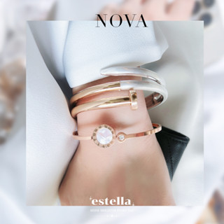 estella - กำไลข้อมือ รุ่น Nova กำไลข้อมือตะปู กำไลข้อมือสแตนเลส กำไล ผู้หญิง เครื่องประดับ เครื่องประดับแฟชั่น