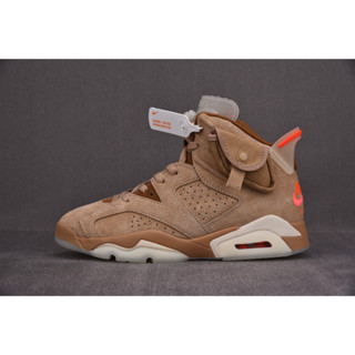 [ Pre - Order ] Air Jordan 6 Travis Scott British Khaki Size 40 - 47.5 [ OG ]