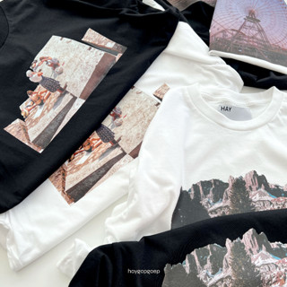 HAY - NEW STYLE เสื้อยืดแบบใหม่ล่าสุด น่ารักมากๆ (unisex)