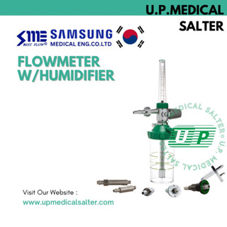 FLOWMETER W/HUMIDIFIER (SAMSUNG MEDICAL) # upmedicalsalter