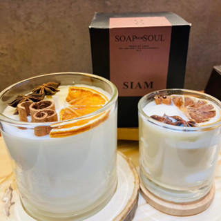 SIAM CANDLE 🕯️  เทียนหอมออร์แกนิคกลิ่นสยาม