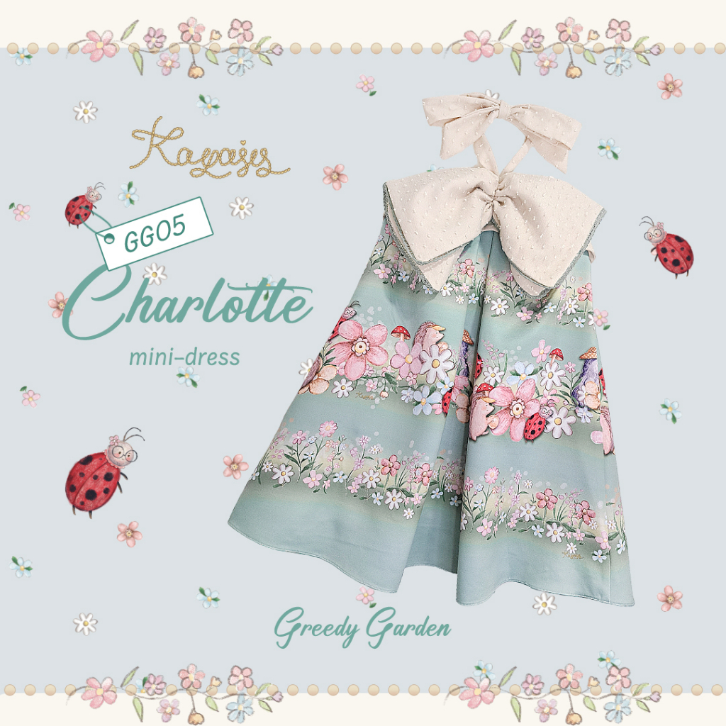 KAYASIS~ | GG05 Charlotte Mini-Dress