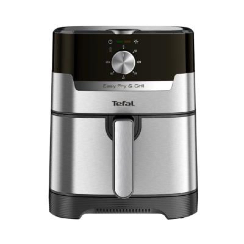 หม้อทอดไร้น้ำมัน 2in1 TEFAL รุ่น EY501D ตวามจุ 4.2 ลิตร สีสเตนเลส