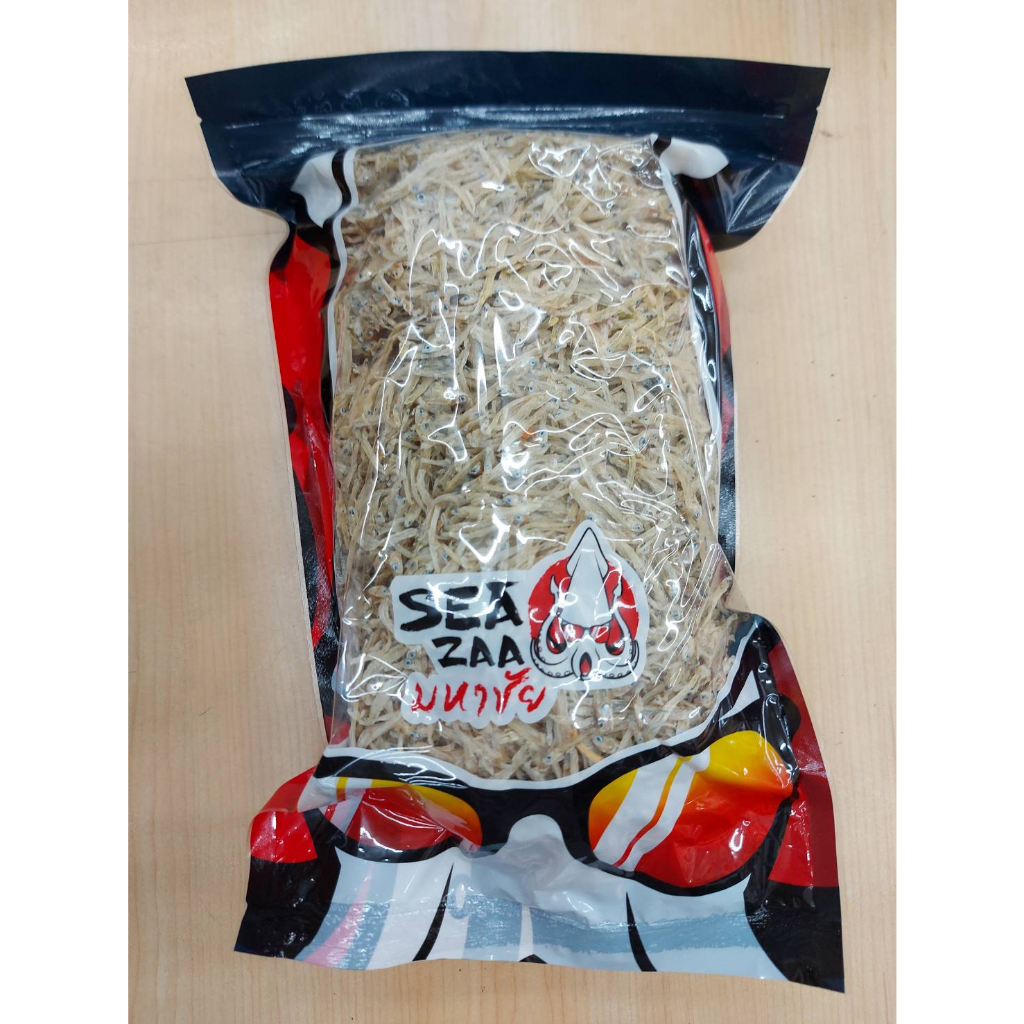 ปลาข้าวสาร ปลาสายไหม ไซส์เล็ก ตากแห้ง (250 กรัม และ 500 กรัม) - Seazaa