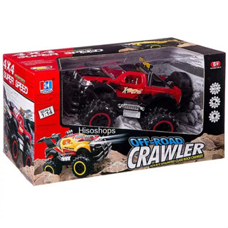 OFF-ROAD CRAWLER R/C CAR 4CH SCALE 1: 14 รถกระบะวิบาก รถไต่หิน รถบังคับรีโมท คันใหญ่ ***คละสี***