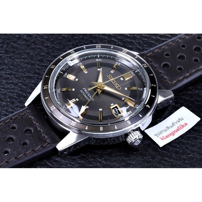 นาฬิกา Seiko Presage Style60’s GMT  รุ่น  SSK013J / SSK013J1