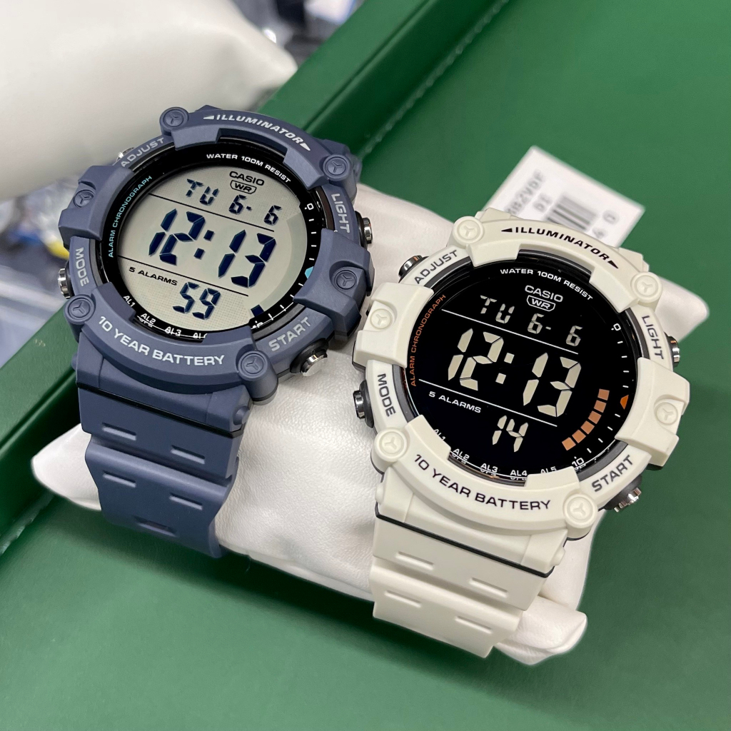 CASIO  รุ่น AE-1500WH-1A / AE-1500WH-5A / AE-1500WH-8B ของแท้ รับประกัน 1 ปี AE1500 AE1500WH AE-1500WHXย