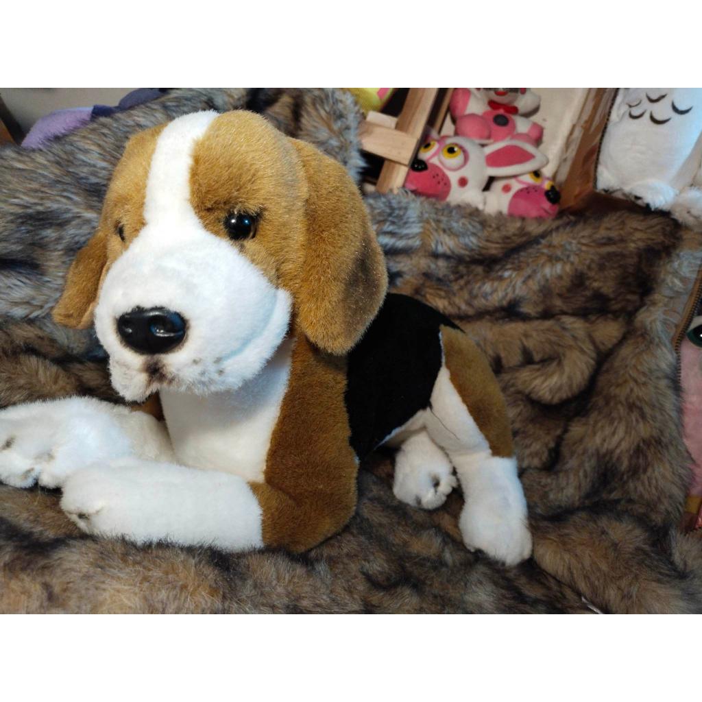 💥ตัวใหญ่มาก พร้อมจัดส่ง💥ตุ๊กตาหมาบีเกิ้ล ตัวใหญ่ เหมือนจริง || Beagle dog plush toy doll stuffed animal