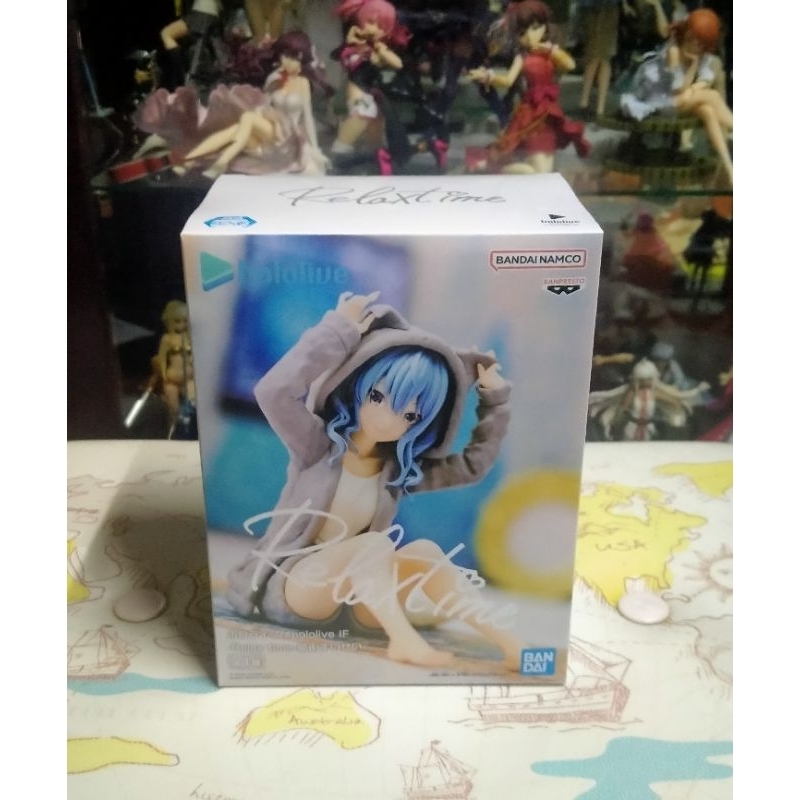 Hololive if relax time Hoshimachi Suisei Figure.