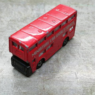 Tomica โมเดลรถเหล็ก โทมิก้า LONDON BUS MINITURE CAR WORLD 1997 NO.95  S=1/160