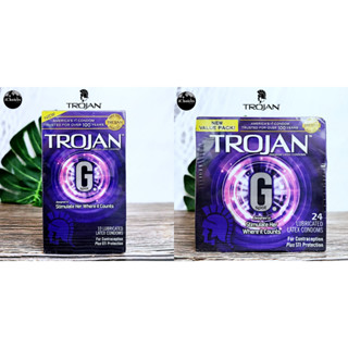 [TROJAN] G. Spot Premium Lubricated Condoms ถุงยางอนามัย จีสปอร์ต