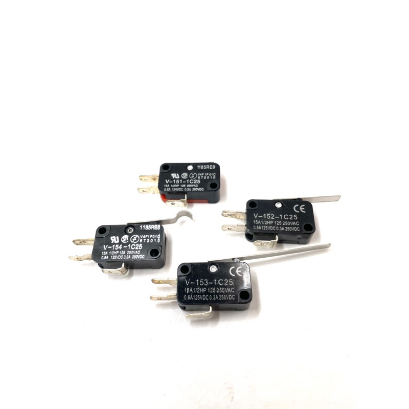 พร้อมส่ง ราคาถูก คุุณภาพดี ลิมิตสวิทช์ V-153-1C25 V-154-1C25 V-151-1C25 V-152-1C25 15A250VAC