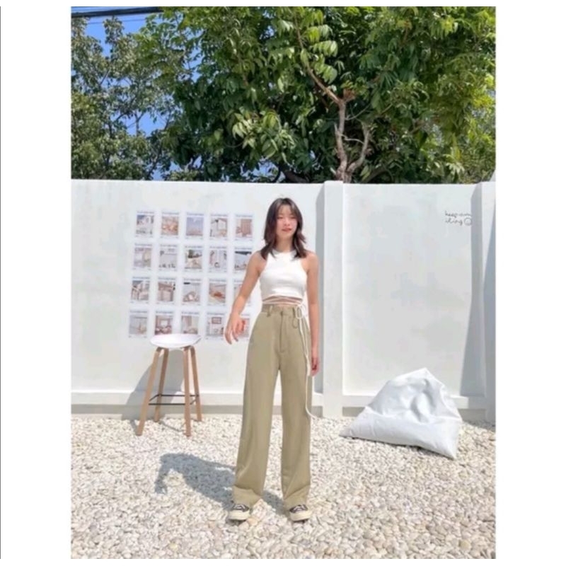 กางเกงป้ายhelloyellowlandรุ่นMindy pants