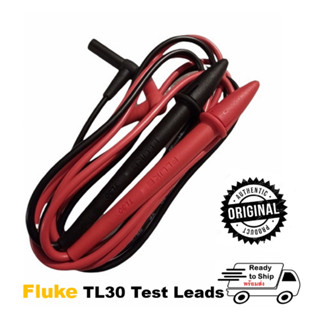 แท้!!พร้อมส่ง+Fluke TL30 Test Leads สายวัดค่าไฟ้ฟ้า ทนทาน เที่ยงตรง ใช้ได้กับมิเตอร์ Fluke และยี่ห้ออื่น