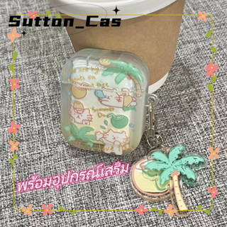 ❤️ส่งของขวัญ❤️ เคสแอร์พอด 1 2 ฤดูร้อน ความนิยม แฟชั่น เคส AirPods 3 pro การ์ตูน กราฟฟิตี case for AirPod Pro2 AirPodsgen