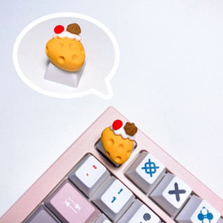 พร้อมส่ง! Keycap/คีย์แคป ชีสเค้ก