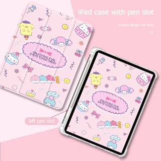 hello kitty เคสใส่ไอแพด tpu air10 5pro แอร์1/2/3/4/5 2018/20/21 gen10 2 เจน10 5 gen5/6/7/8/9 case ipad เคสสิลิโคน 9919