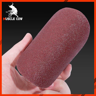 MUSCLE COW กระดาษทรายกลม 4 นิ้ว กระดาษทราย กลม หลังสักหลาด (แพคละ100แผ่น)ใบขัดกระดาษทราย 4 นิ้ว ขัดไม้ ขัดเหล็ก ขัดโลหะ