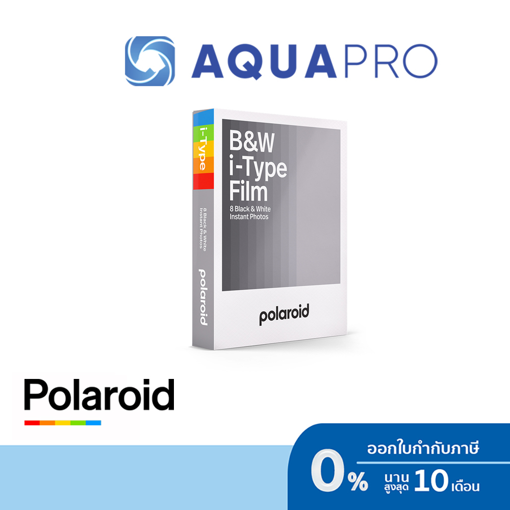 Polaroid Color Film I-Type Instant Film x 2 Double Pack ฟิล์มโพลารอยด์สี By Aquapro